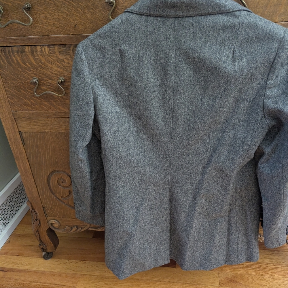 Evan Picone Beautiful Wool Blazer Women's M-L? Vintage Two Button Jacket - Picture 7 of 16